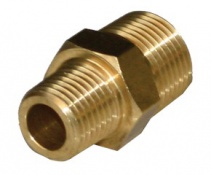 PB 5000 Brass reducing nipple 1/2 x 1/4 BSP