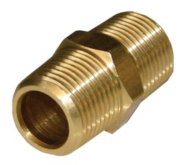 15mm brass nipple image