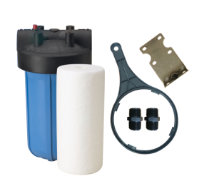 10" Jumbo water filter kit 20mm complete with variable density cartridge 25 to 1 m image